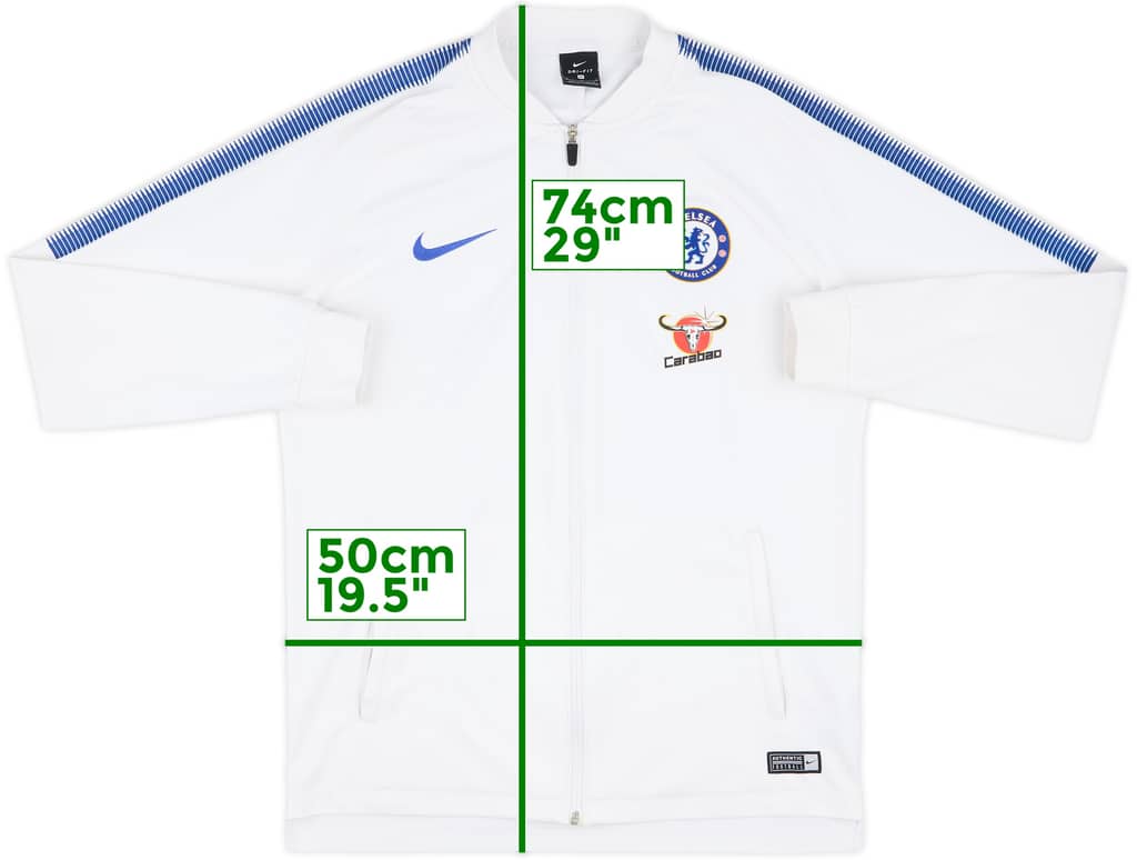 2017-18 Chelsea Nike Track Jacket - 7/10 - (M)