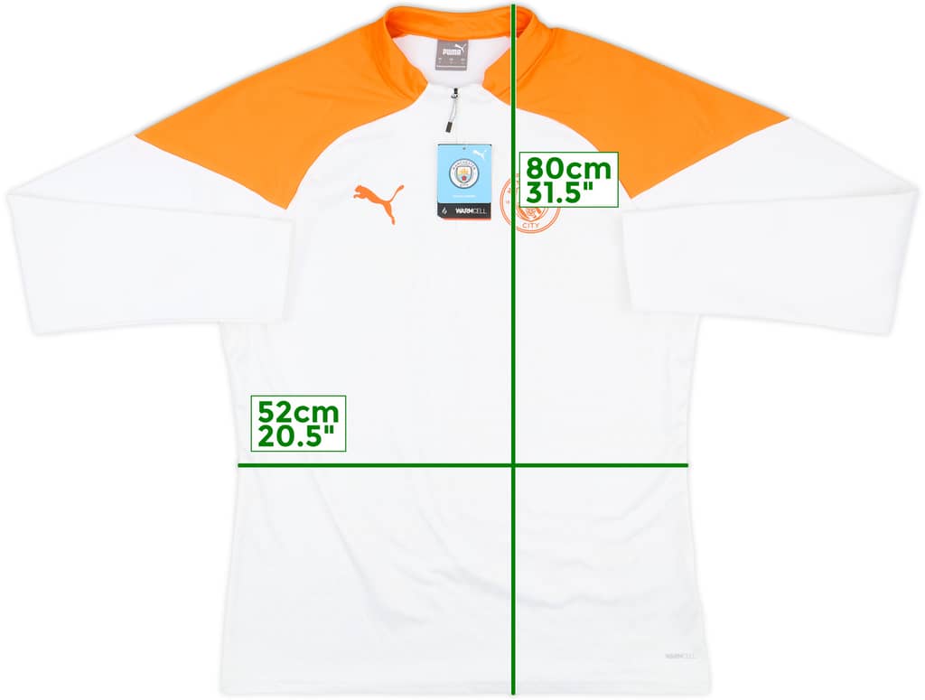 2023-24 Manchester City Puma 1/4 Zip Drill Top (L)