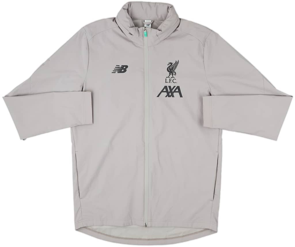 2019-20 Liverpool New Balance Hooded Rain Jacket - 10/10 - (M)