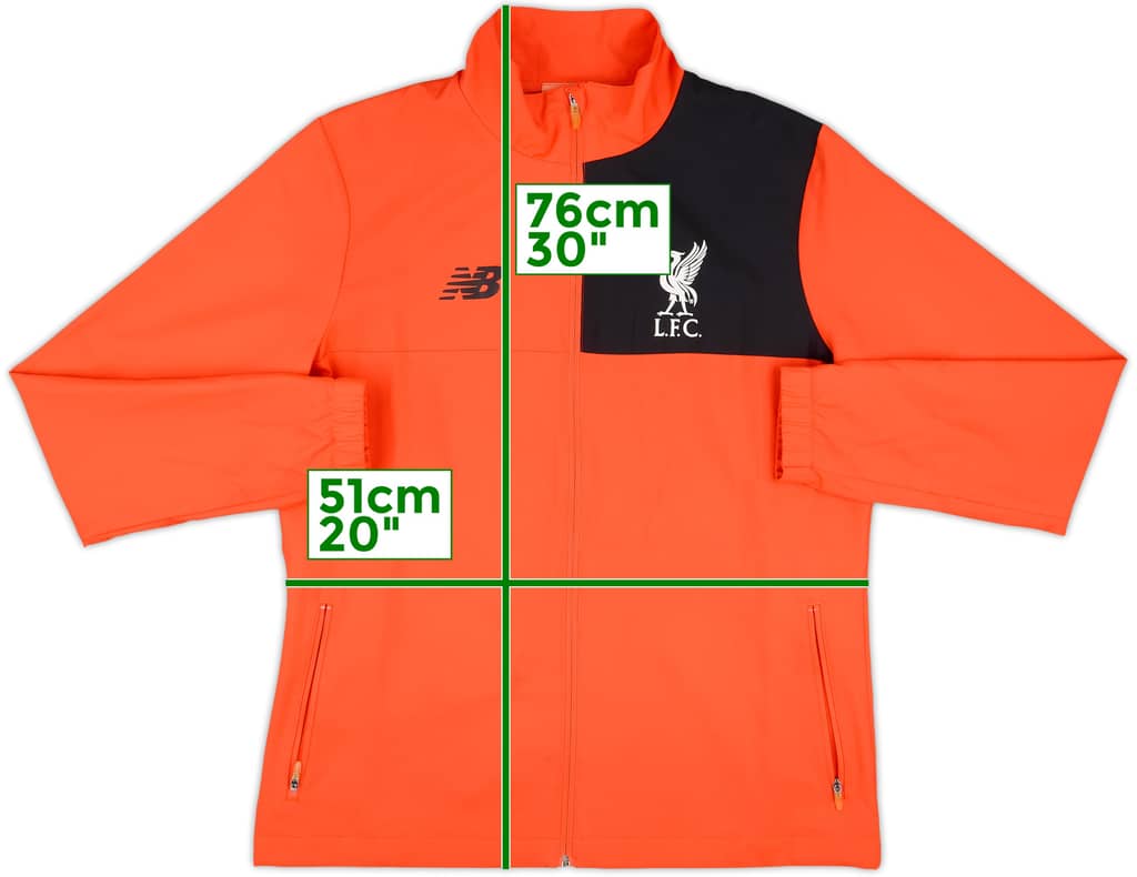 2016-17 Liverpool New Balance Track Jacket - 9/10 - (M)