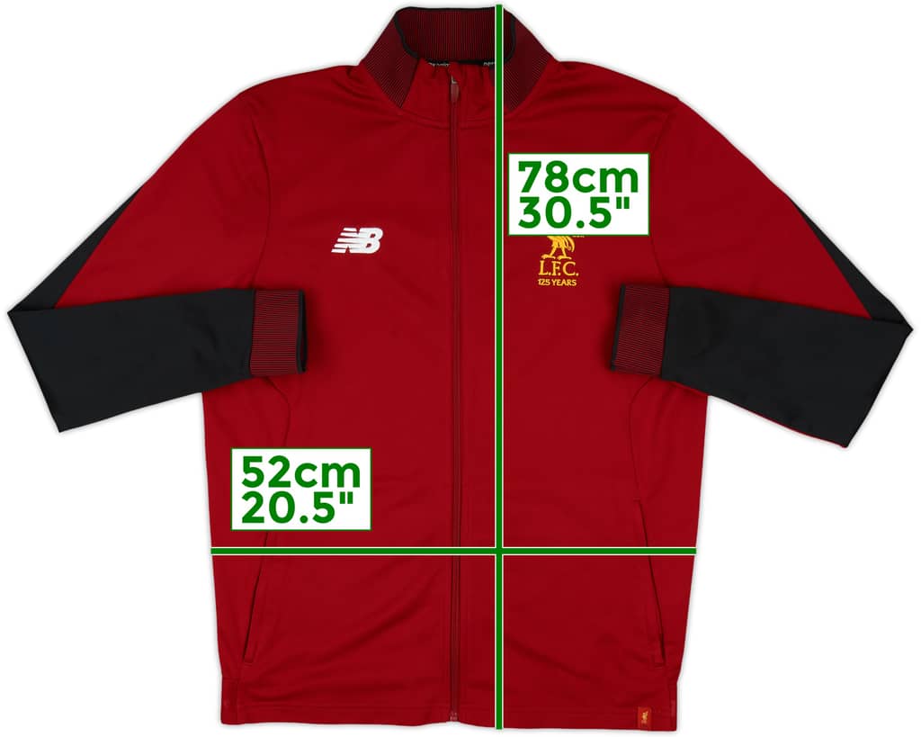 2017-18 Liverpool New Balance Track Jacket - 8/10 - (L)