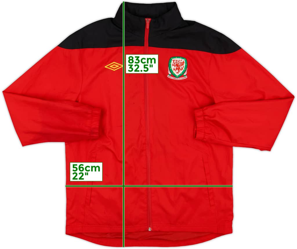 2012-13 Wales Umbro Track Jacket - 6/10 - (L)