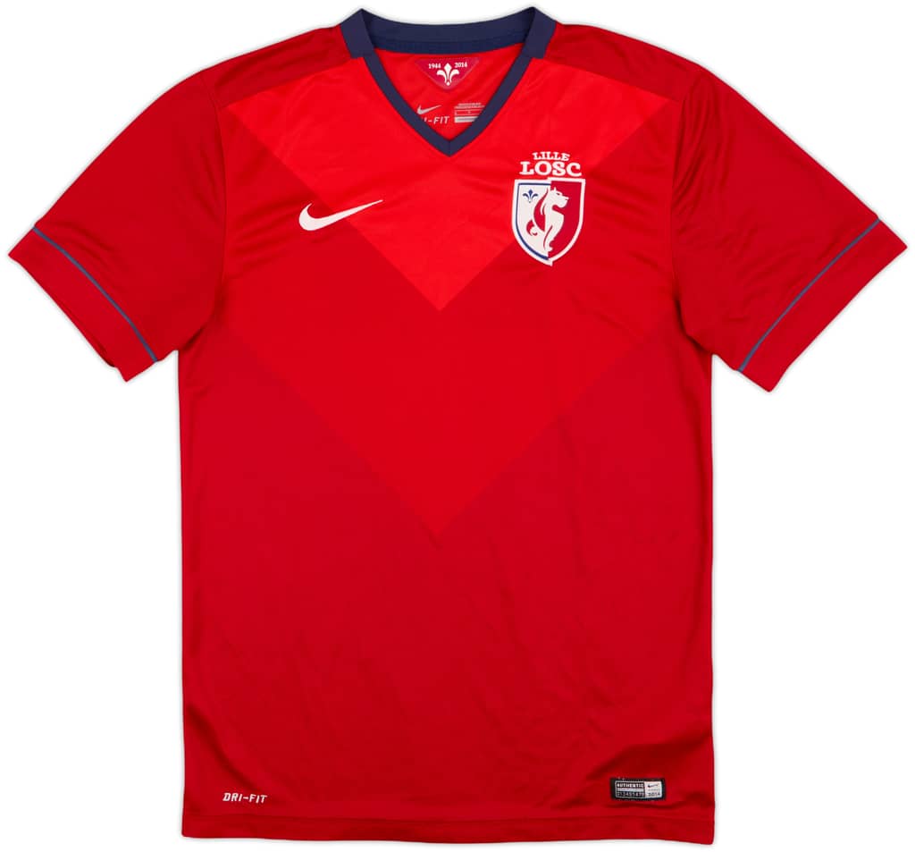 2014-15 Lille Home Shirt - 9/10 - (S)