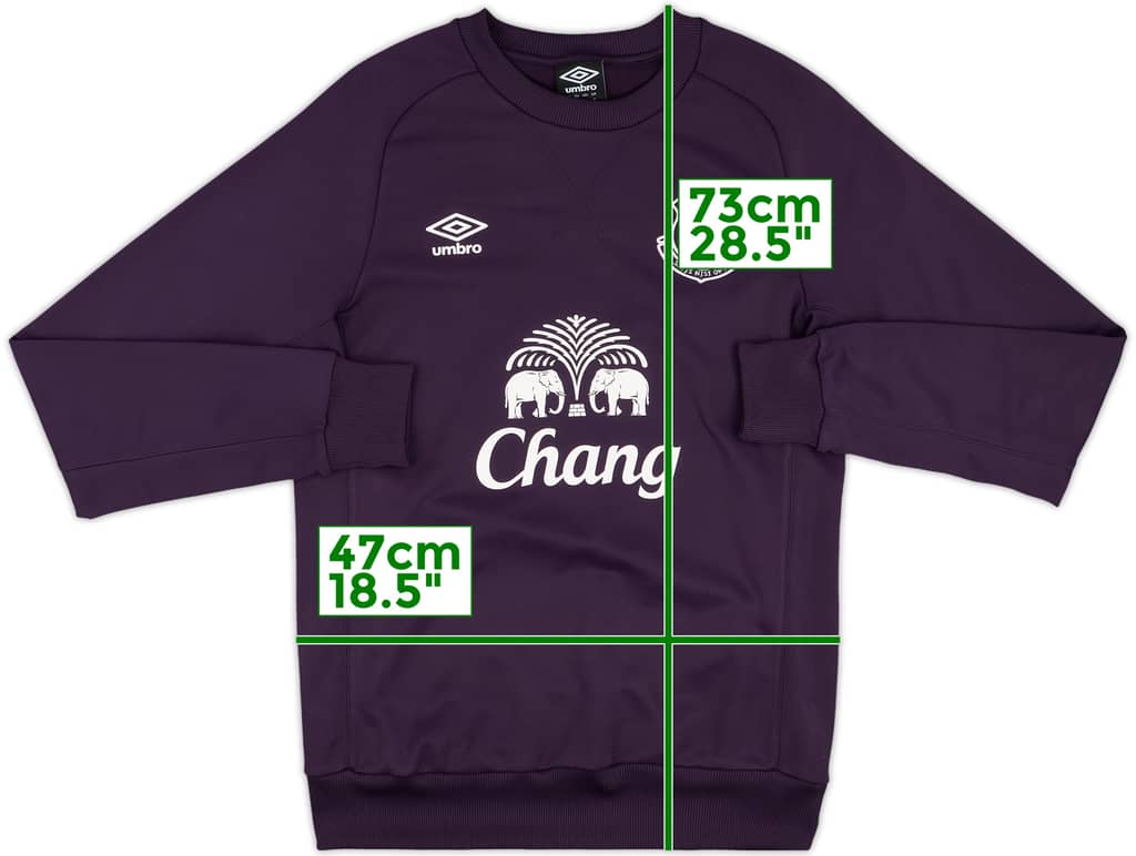 2014-15 Everton Umbro Sweat Top - 9/10 - (M)