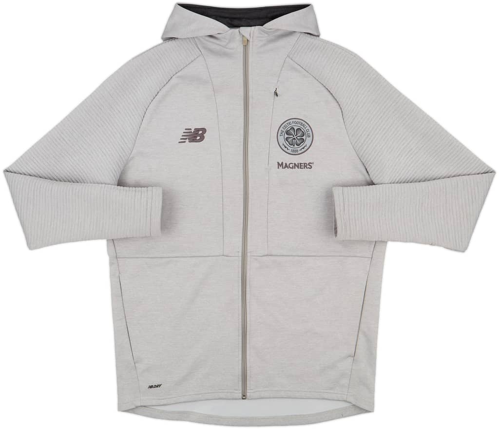 2018-19 Celtic New Balance Track Jacket - 8/10 - (L)