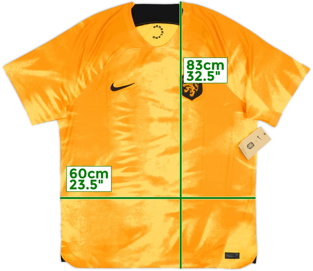 2022-23 Netherlands Home Shirt (XL)