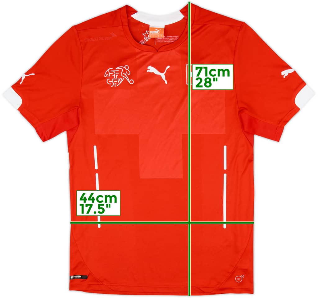 2014-15 Switzerland Home Shirt - 6/10 - (S)