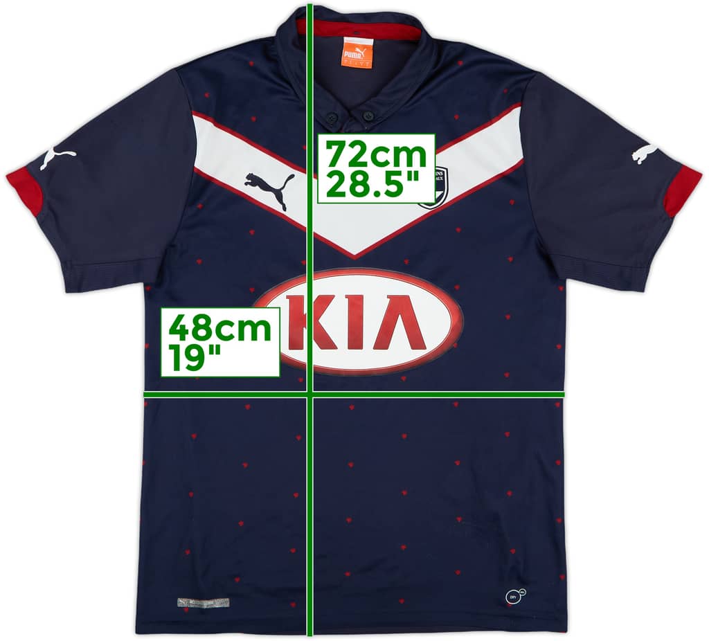 2014-15 Bordeaux Home Shirt - 7/10 - (S)