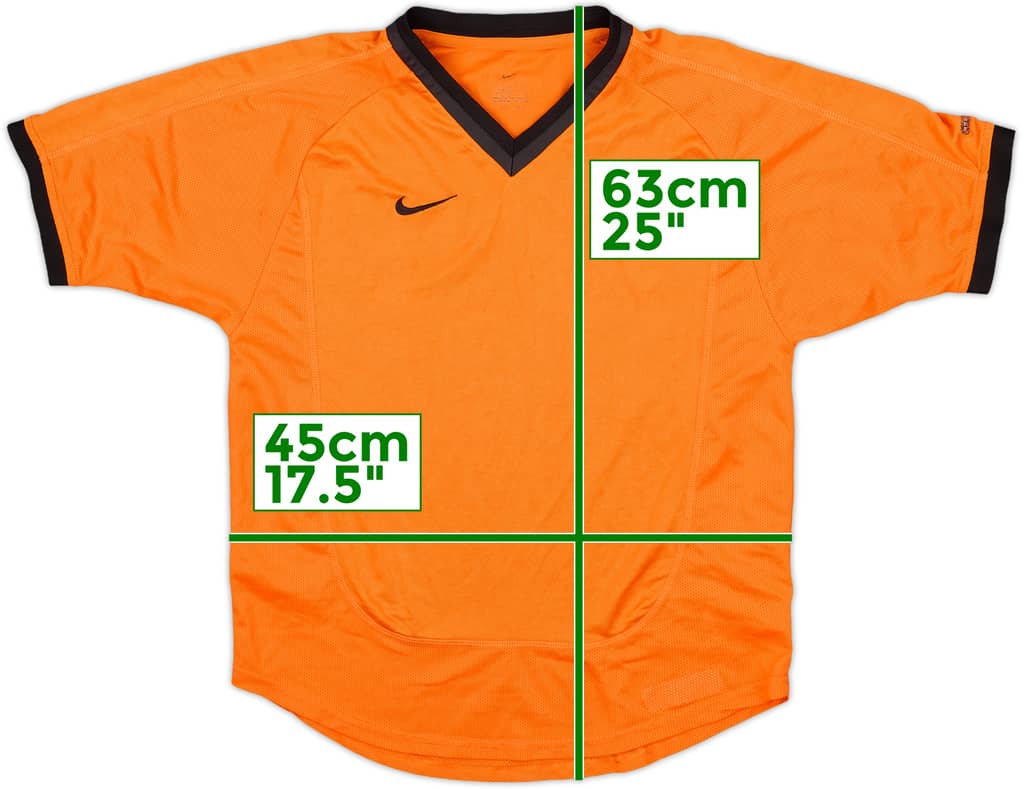 2002-04 Netherlands Home Shirt - 8/10 - (L.Boys)