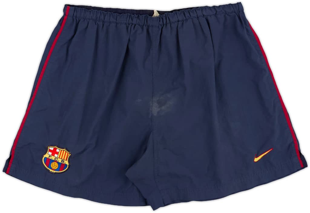 1999-00 Barcelona Nike Home Shorts - 5/10 - (XL)
