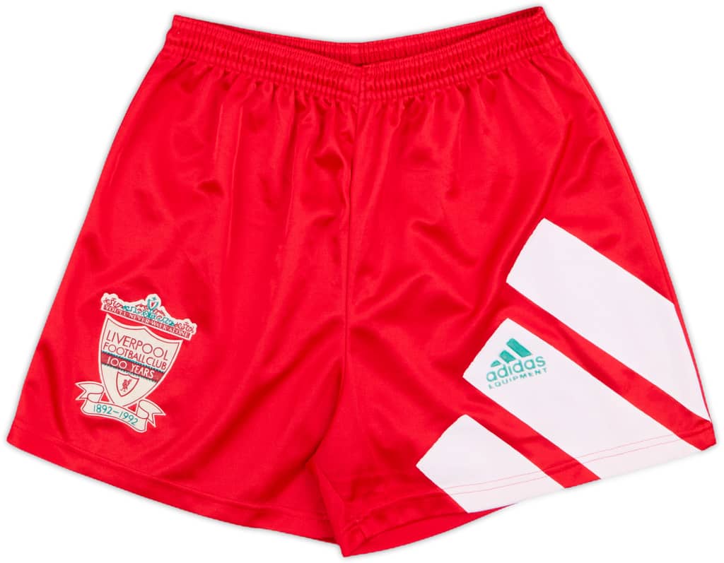 1992-93 Liverpool Home Shorts - 8/10 - (S)