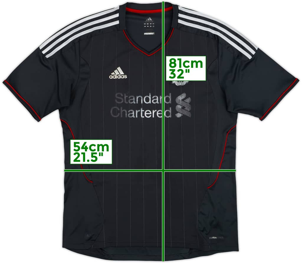 2011-12 Liverpool Away Shirt - 4/10 - (L)