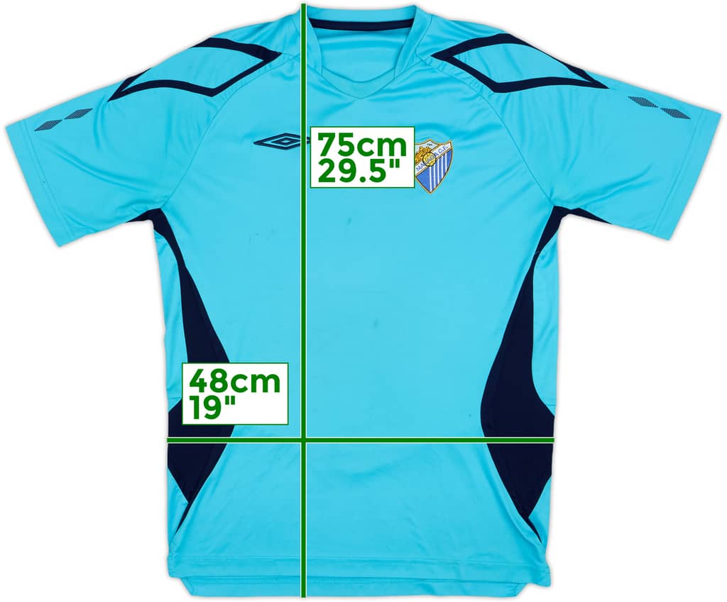 2008-09 Malaga Umbro Training Shirt - 6/10 - (M)