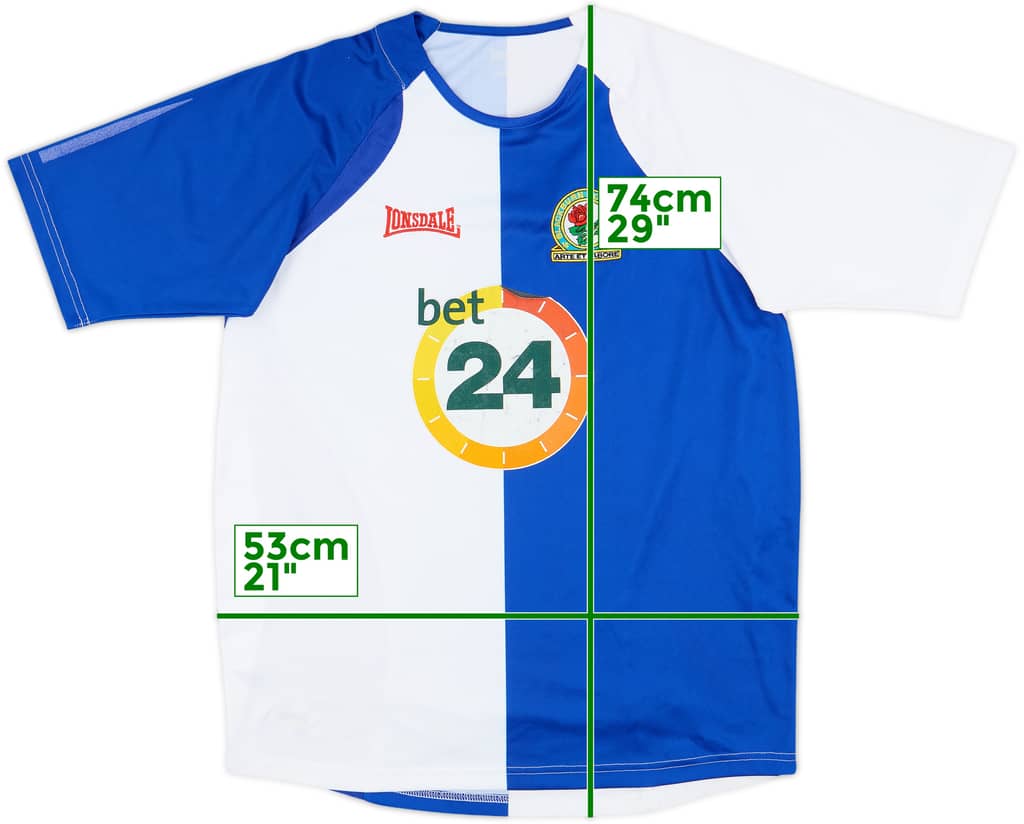 2006-07 Blackburn Rovers Home Shirt - 5/10 - (S)