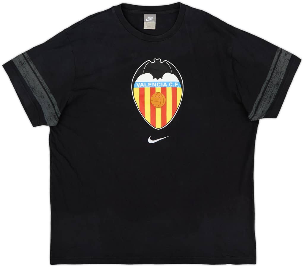 2008-09 Valencia Nike Cotton Tee - 9/10 - (XXL)