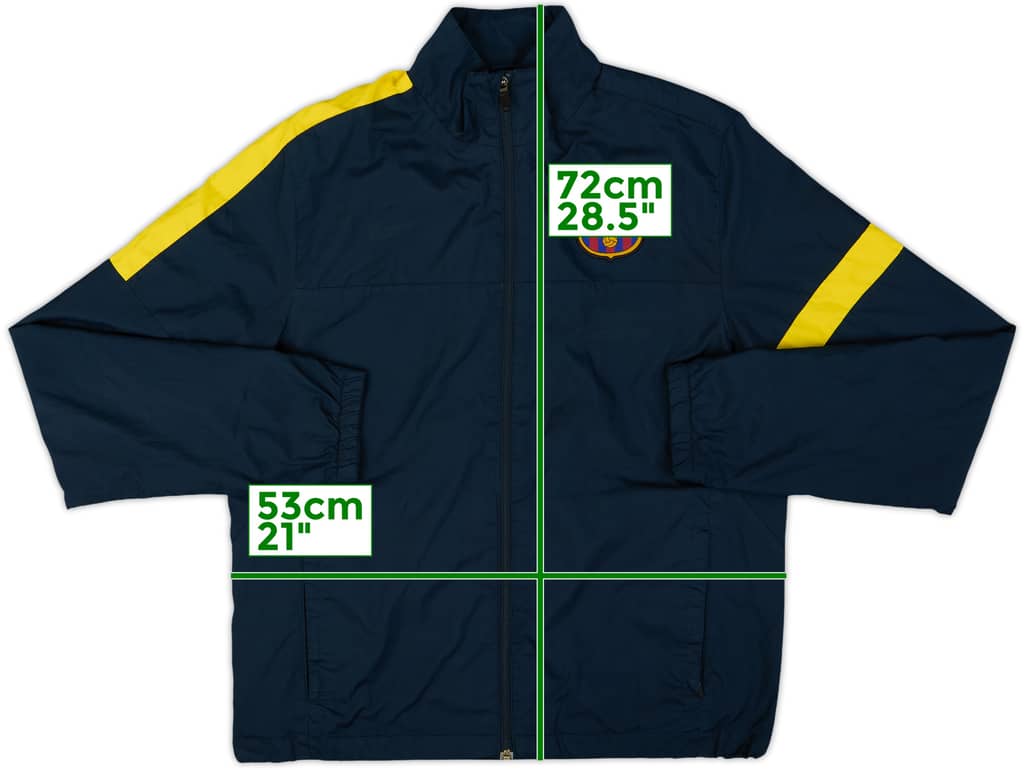 2011-12 Barcelona Nike Track Jacket - 4/10 - (M)