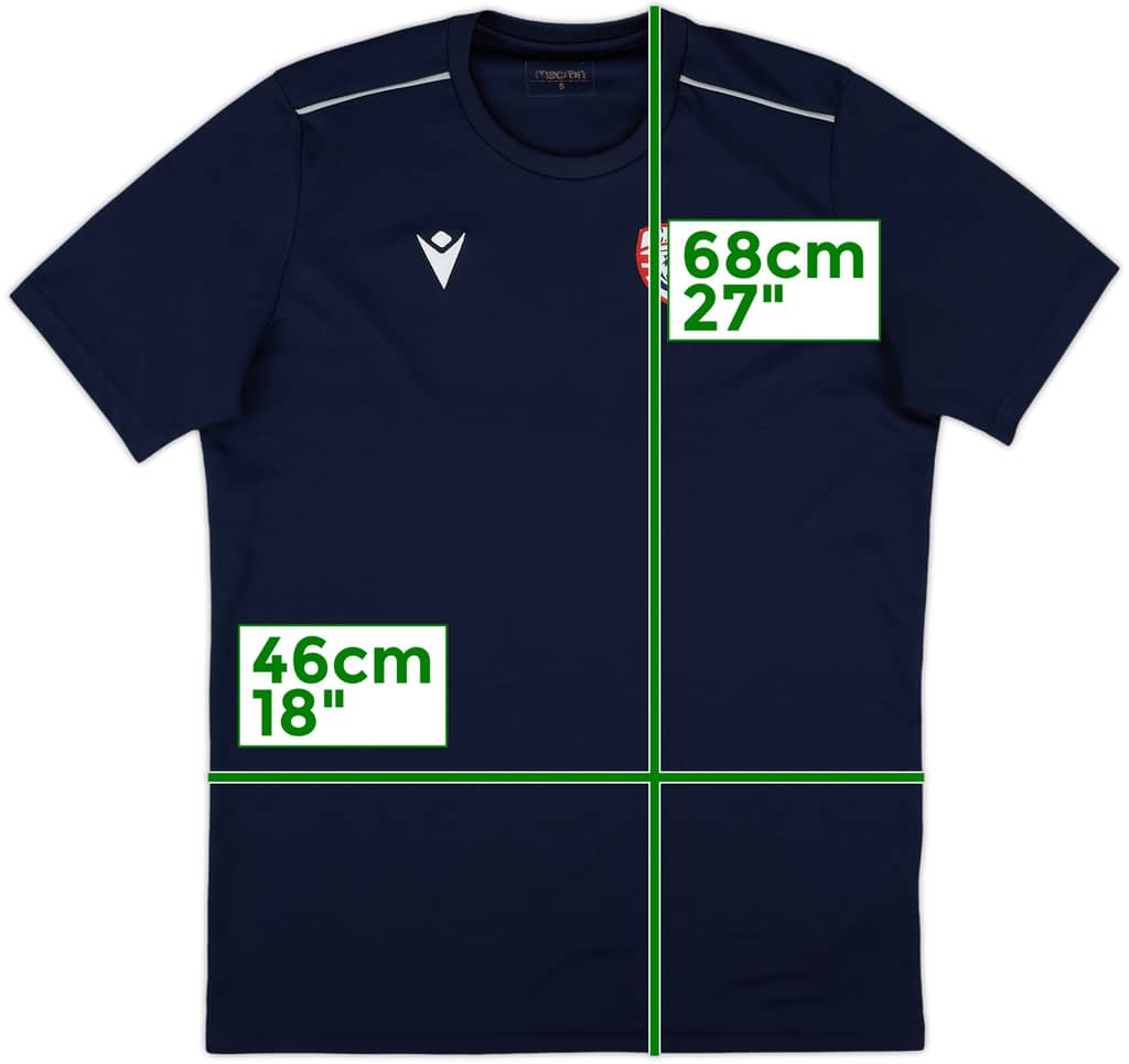 2022-23 Carpi Macron Training Shirt - 8/10 - (S)
