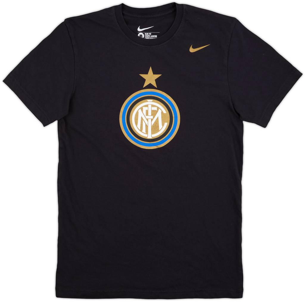 2013-14 Inter Milan Nike Cotton Tee - 8/10 - (M)