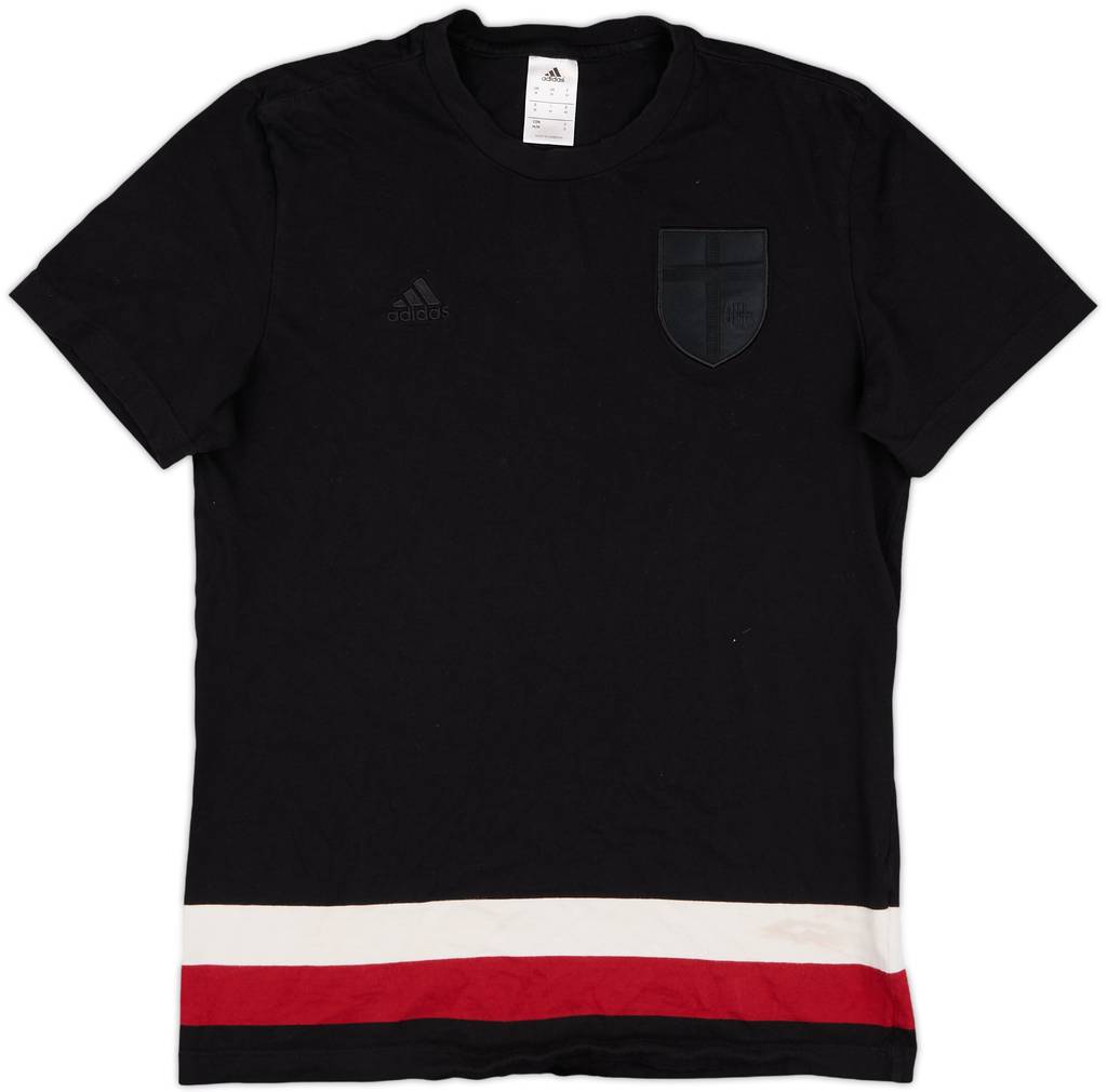 2014-15 AC Milan adidas Cotton Tee - 8/10 - (M)