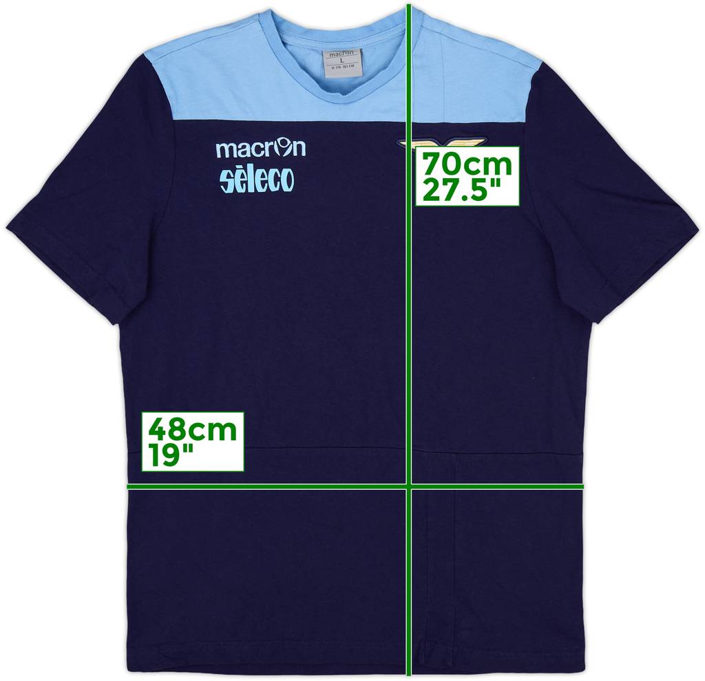 2017-18 Lazio Macron Training Shirt - 9/10 - (L)