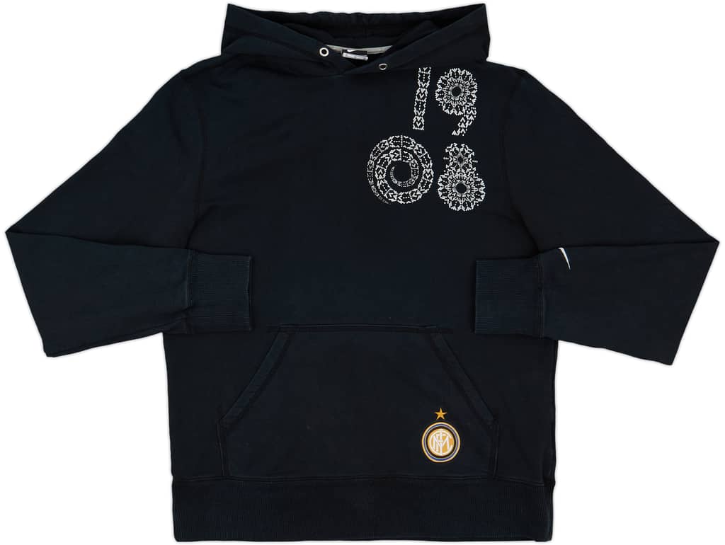 2011-12 Inter Milan Nike Hooded Top - 8/10 - (M)