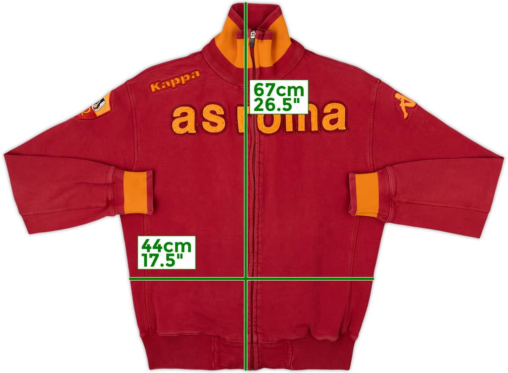 2007-08 Roma Kappa Track Jacket - 8/10 - (M)