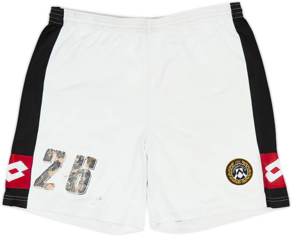 2008-09 Udinese Player Issue Home Shorts #26 - 5/10 - (L)