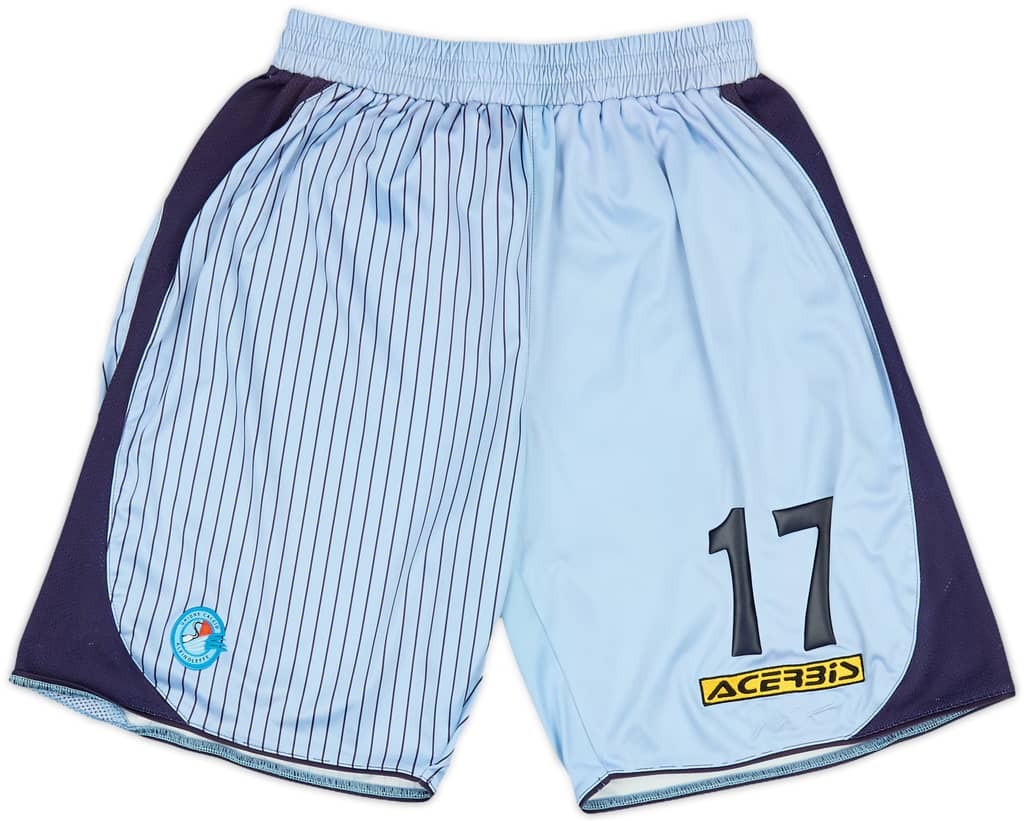 2013-14 AlbinoLeffe Player Issue Home Shorts #17 - 7/10 - (L)