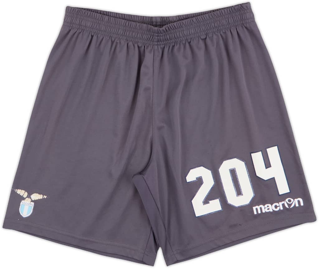 2013-14 Lazio Player Issue Macron Training Shorts #204 - 4/10 - (L)
