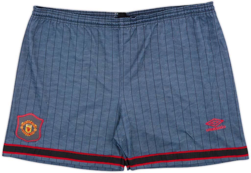 1995-96 Manchester United Away Shorts - 5/10 - (XL)