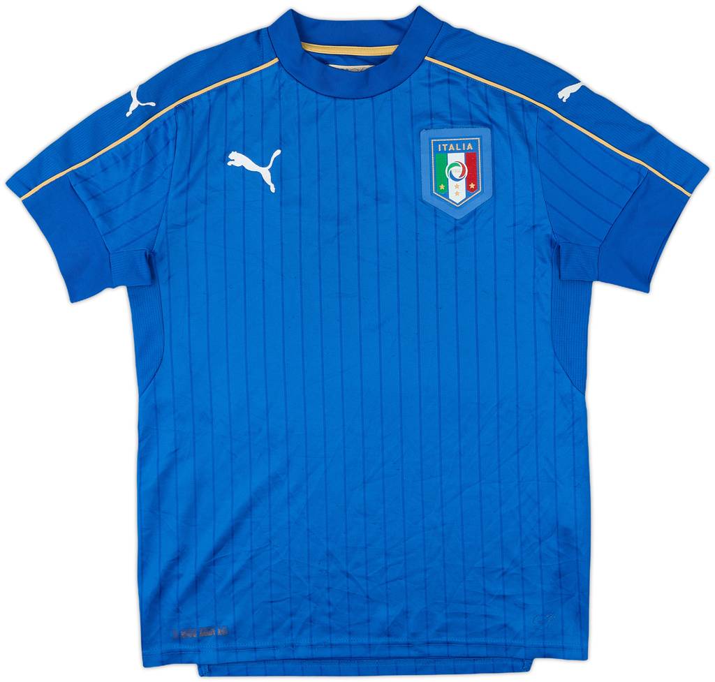 2016-17 Italy Home Shirt - 6/10 - (XS)