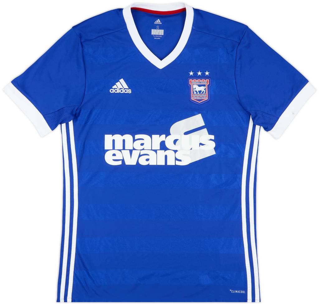 2017-18 Ipswich Home Shirt - 8/10 - (S)