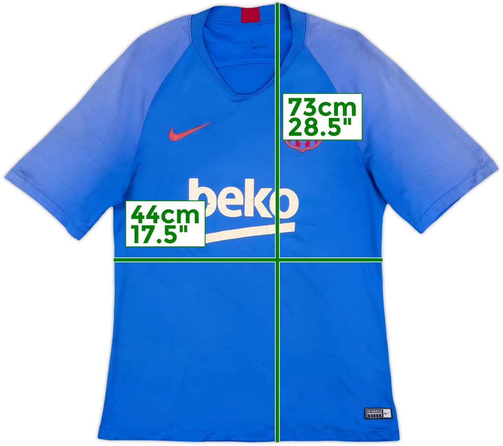2019-20 Barcelona Nike Training Shirt - 5/10 - (L)