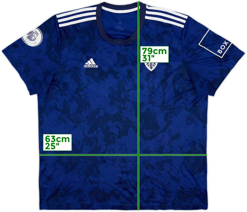 2021-22 Leeds United Away Shirt - 4/10 - (XXL)