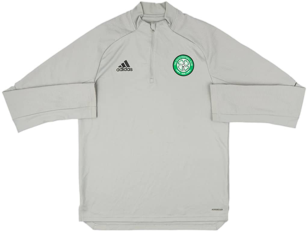 2020-21 Celtic adidas 1/4 Zip Training Top - 8/10 - (M)