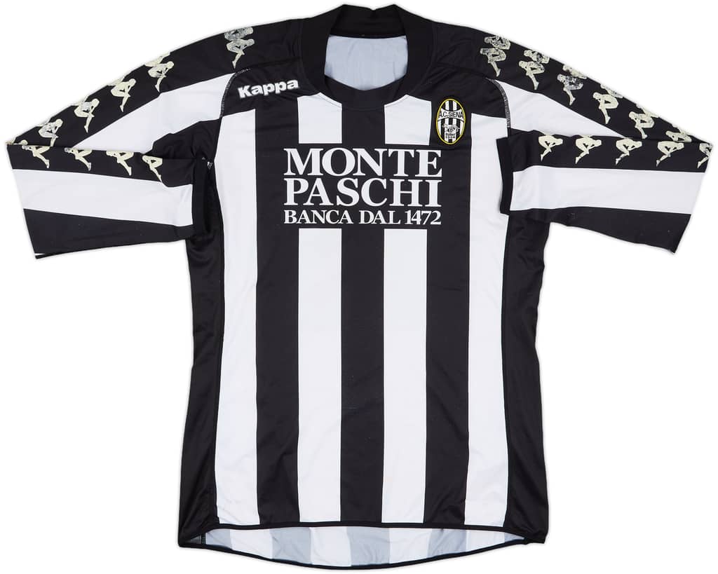 2010-11 AC Siena Home L/S Shirt - 5/10 - (XL)