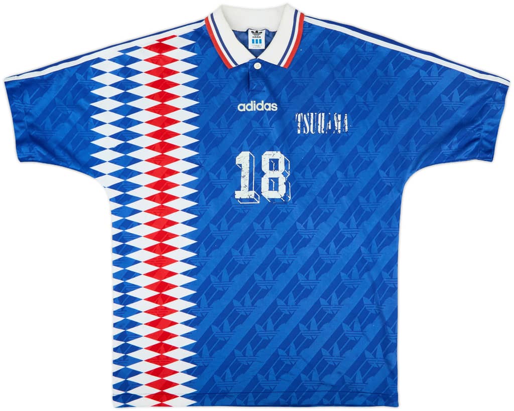 1994-96 adidas Template Shirt #18 - 5/10 - (L)