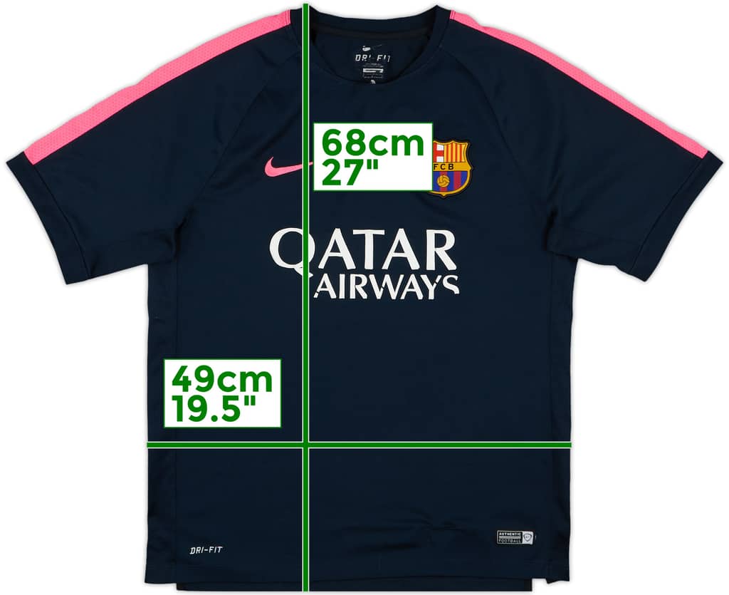 2014-15 Barcelona Nike Training Shirt - 5/10 - (L)