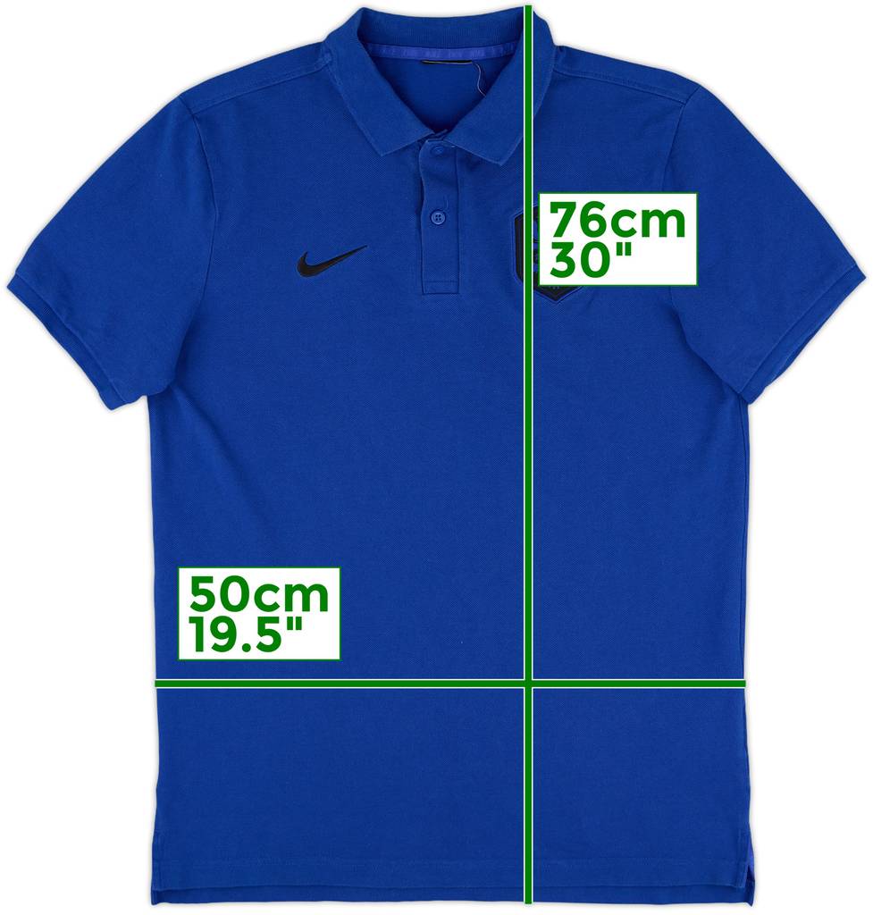 2020-21 Netherlands Nike Polo Shirt - 8/10 - (M)