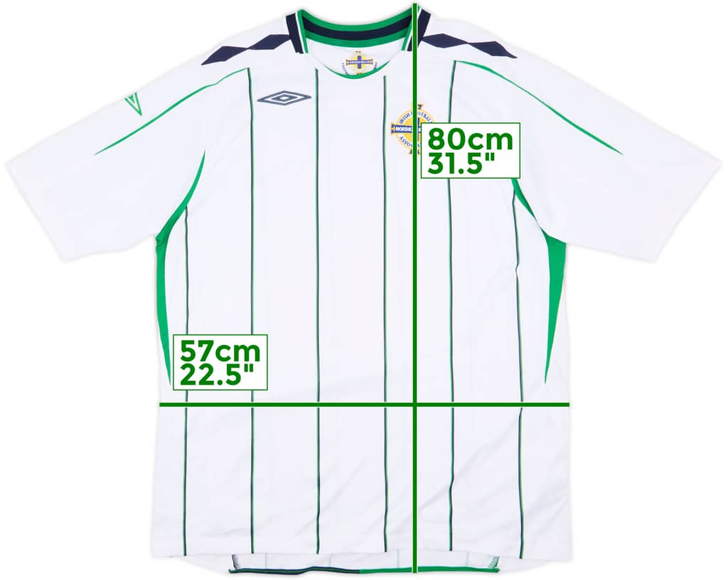 2008-09 Northern Ireland Away Shirt - 8/10 - (XL)