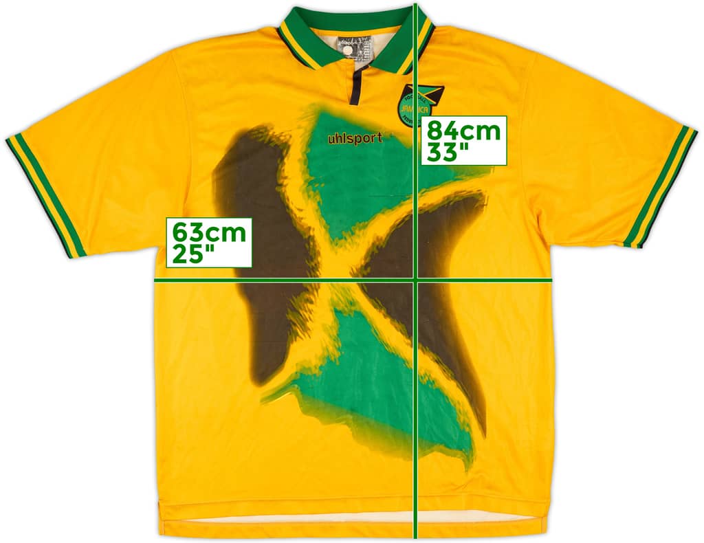 2002-04 Jamaica Home Shirt - 8/10 - (3XL)