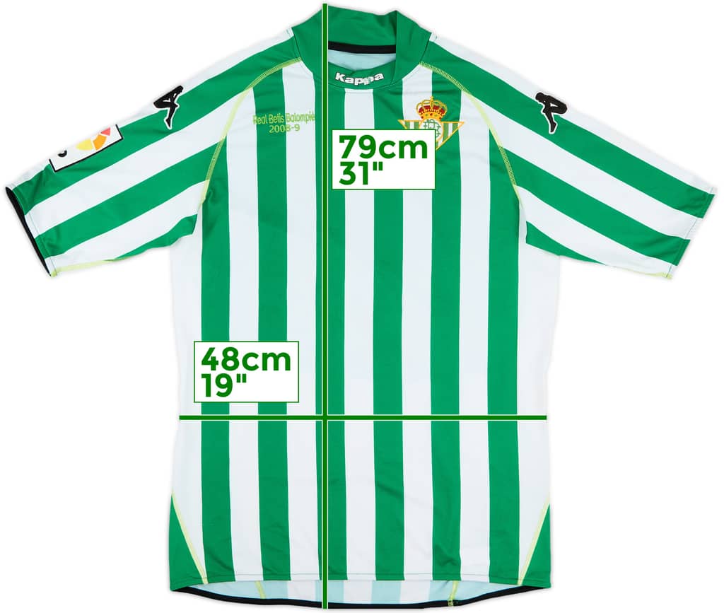 2008-09 Real Betis Home Shirt - 5/10 - (M)