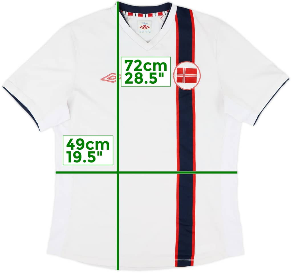 2012-13 Norway Away Shirt - 6/10 - (M)