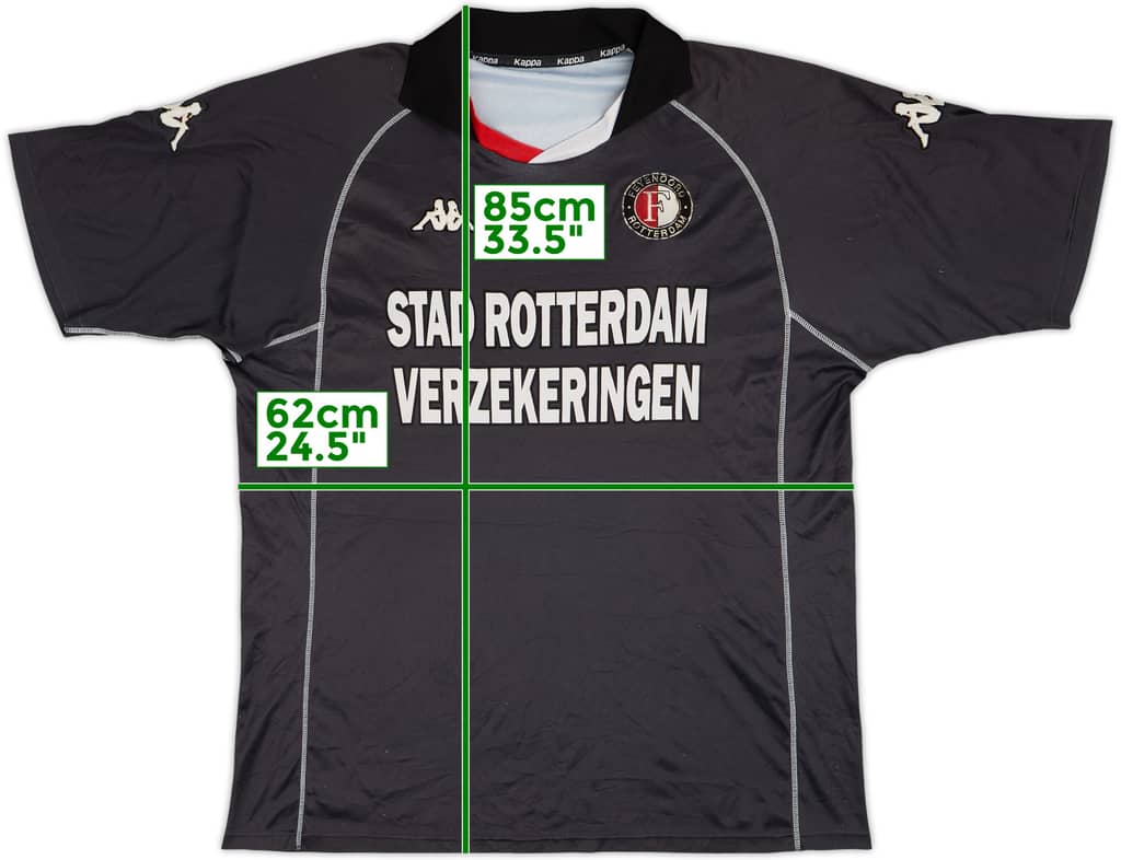 2001-02 Feyenoord Third Shirt - 5/10 - (3XL)