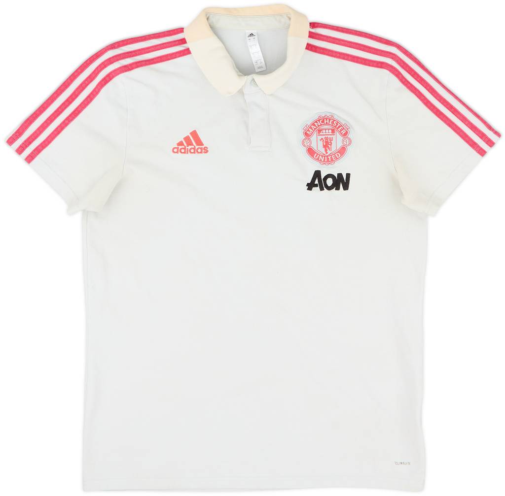 2018-19 Manchester United adidas Polo Shirt - 5/10 - (L)