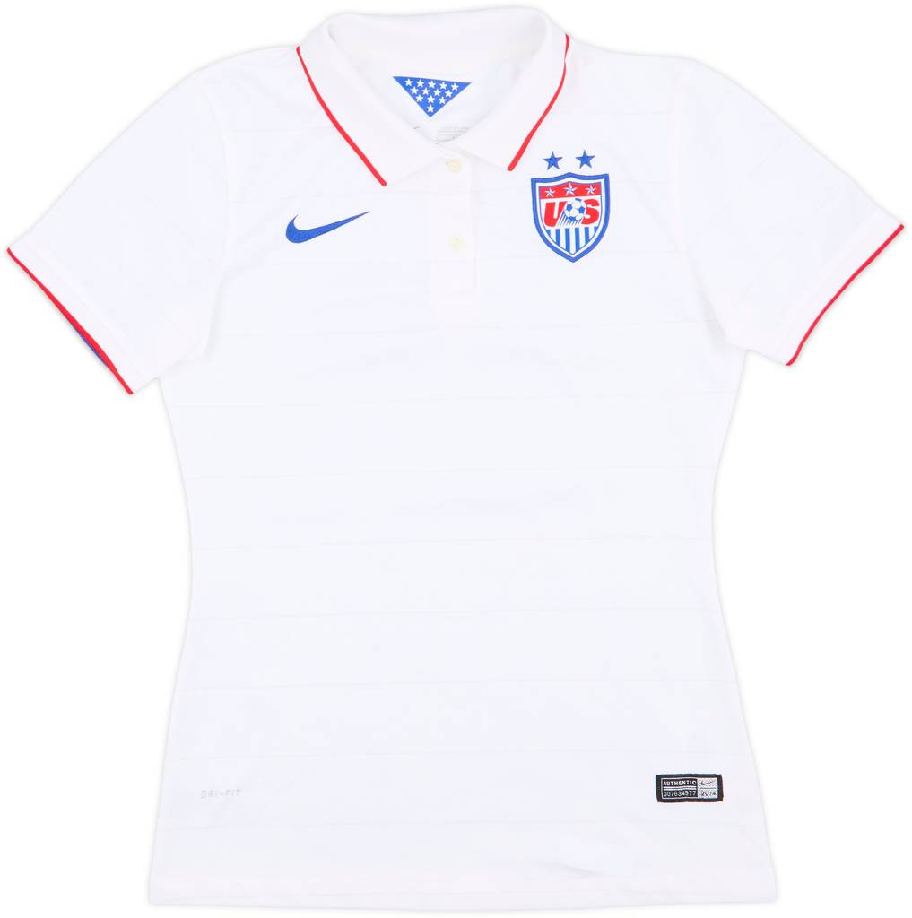 2014-15 USA Home Shirt - 8/10 - (Women's S)