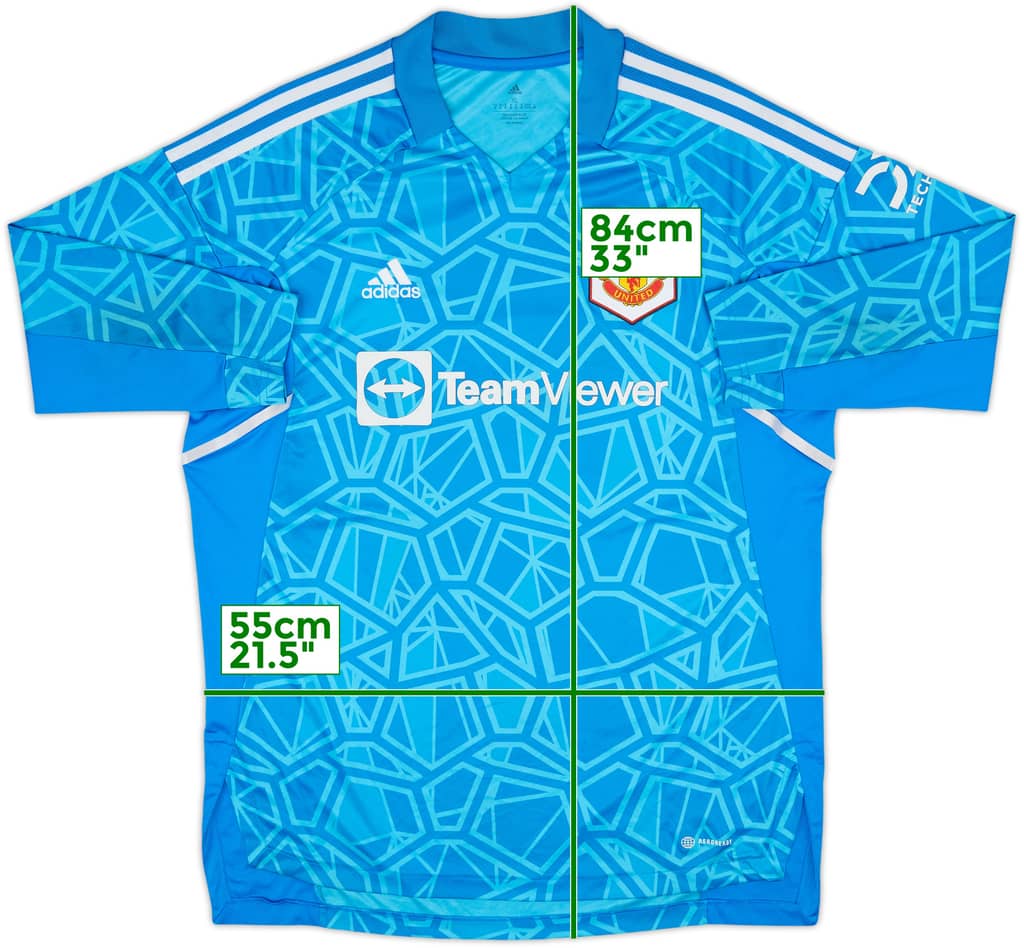 2022-23 Manchester United GK Shirt - 8/10 - (XL)