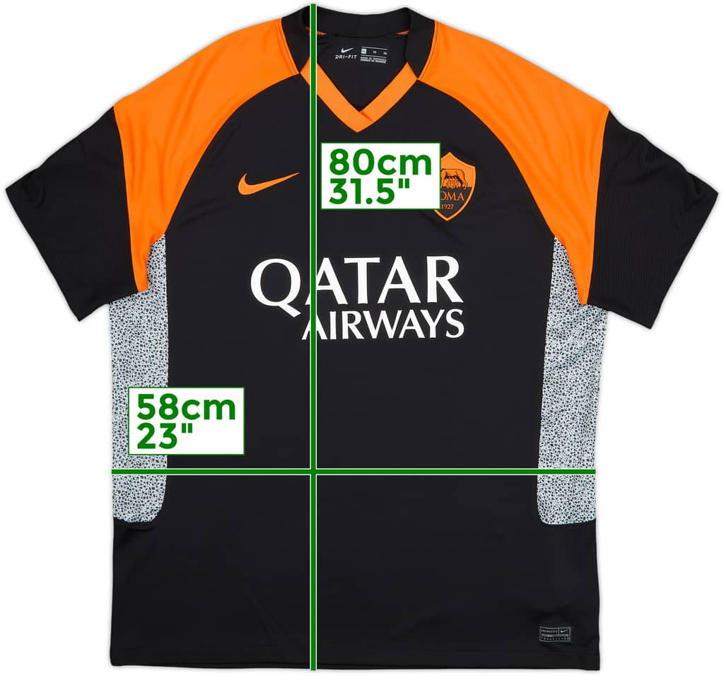 2020-21 Roma Third Shirt - 10/10 - (XL)
