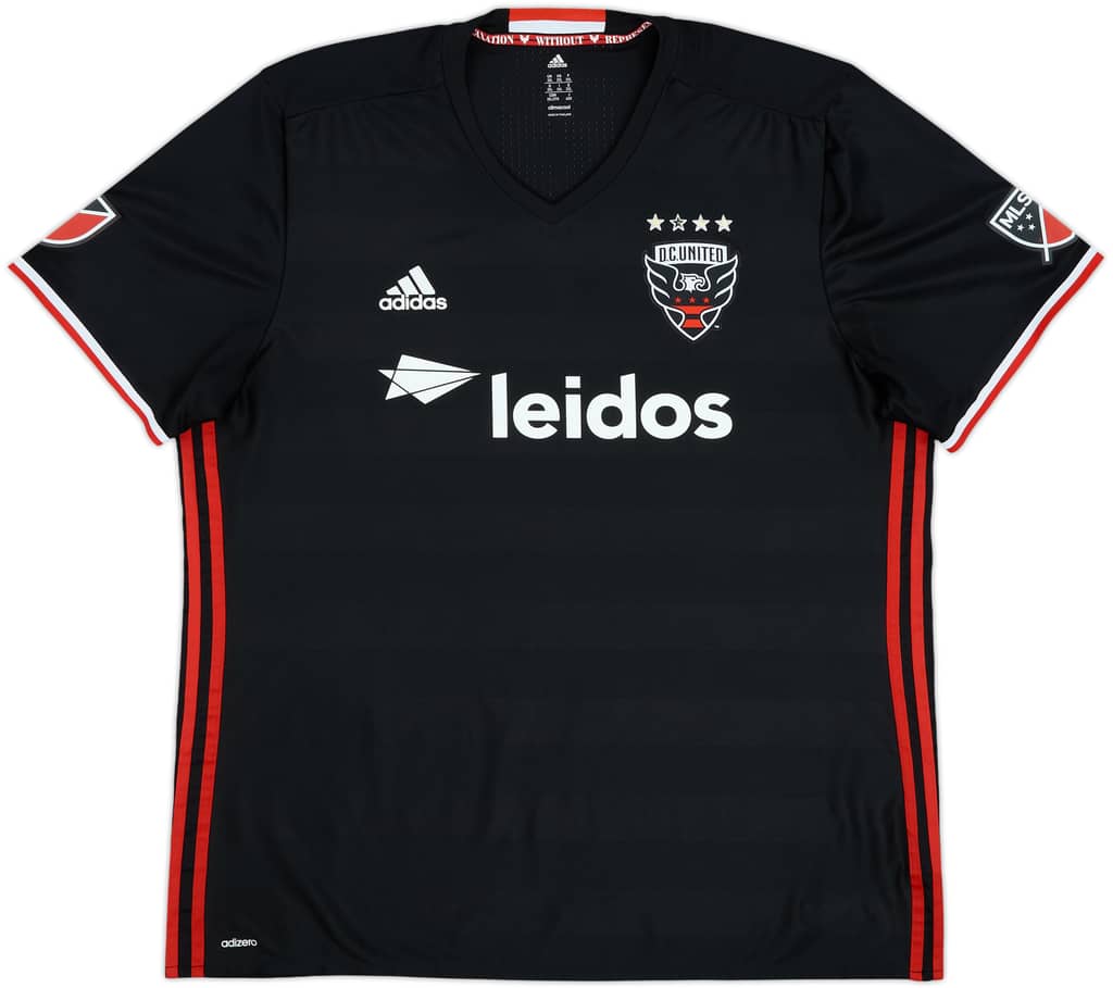 2016 DC United Authentic Home Shirt - 8/10 - (XXL)