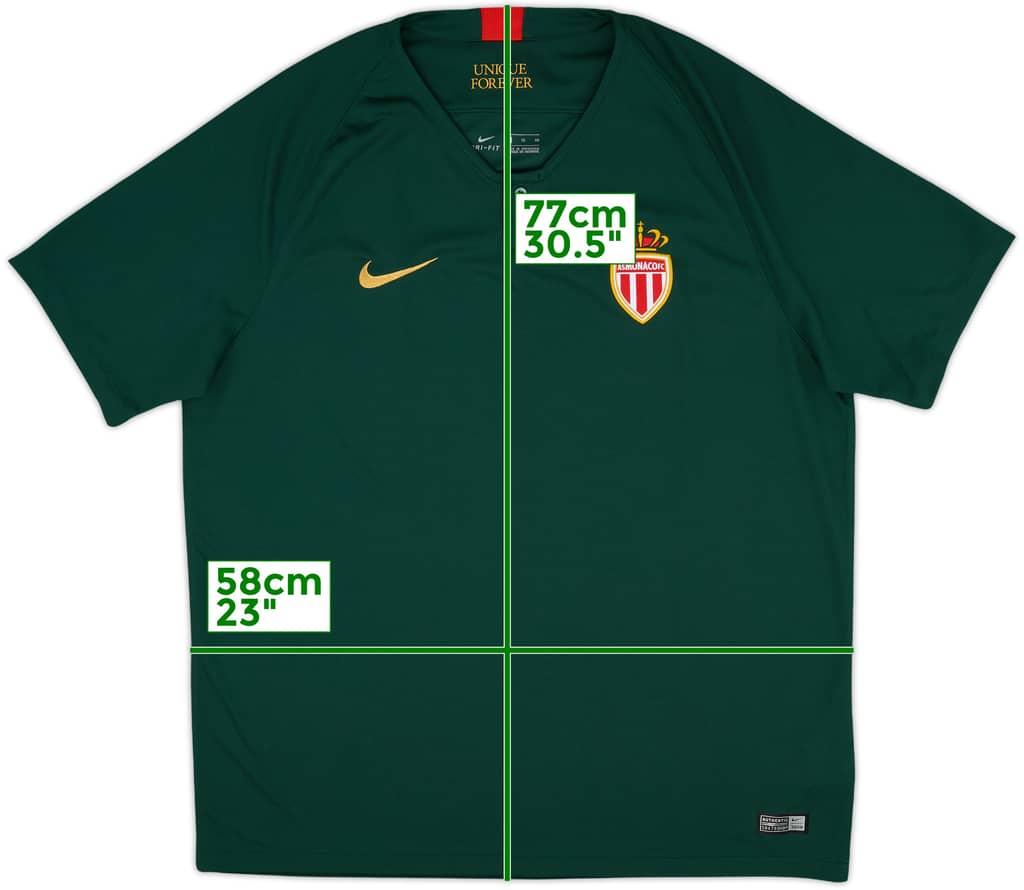 2018-19 Monaco Away Shirt - 10/10 - (XL)
